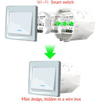 Dimmer Switch WiFi nascosto per interruttore tradizionale