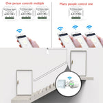 Dimmer Switch WiFi nascosto per interruttore tradizionale