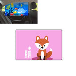 Parasole magnetico pieghevole per auto Cartoon Parasole parasole telescopico, Driving, Co-pilot, Rear Square