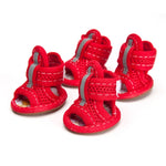 Sandali antiscivolo per animali domestici in rete con fondo tendine, Tendon Bottom 1: 13.5x4.5cm, Tendon Bottom 2: 4.0x5.0cm, Tendon Bottom 3: 4.5x5.5cm, Tendon Bottom 4: 5.0x6.0cm, Tendon Bottom 5: 5.5x6.5cm, 1: 13.5x4.5cm, 2: 4.0x5.0cm, 3: 4.5x5.5cm ...