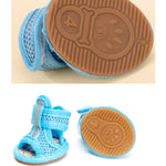 Sandali antiscivolo per animali domestici in rete con fondo tendine, Tendon Bottom 1: 13.5x4.5cm, Tendon Bottom 2: 4.0x5.0cm, Tendon Bottom 3: 4.5x5.5cm, Tendon Bottom 4: 5.0x6.0cm, Tendon Bottom 5: 5.5x6.5cm, 1: 13.5x4.5cm, 2: 4.0x5.0cm, 3: 4.5x5.5cm ...