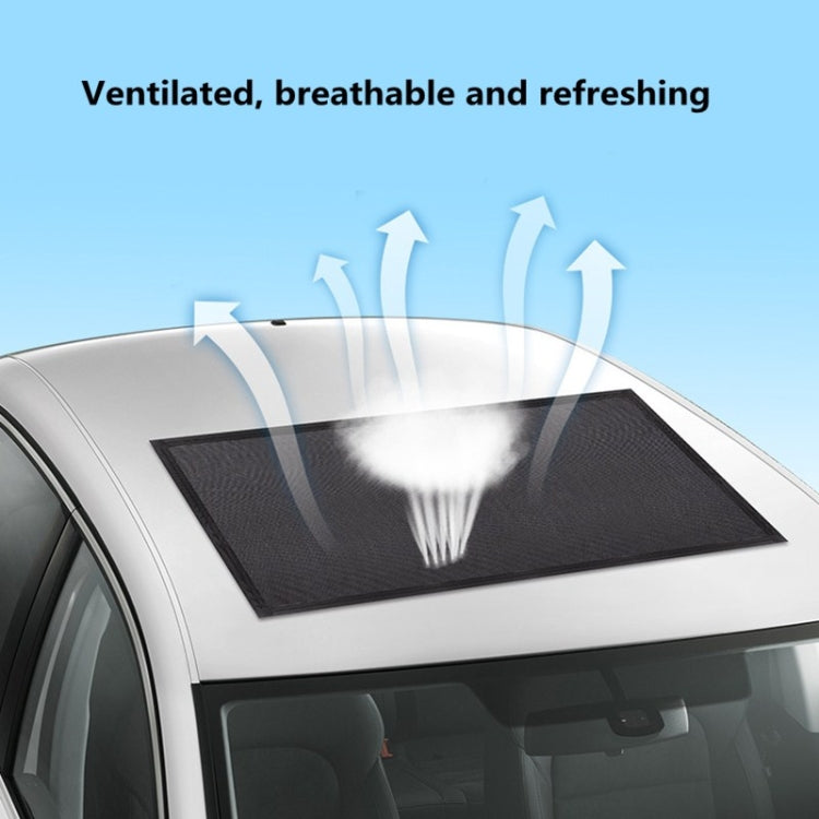 Schermi anti-zanzara per tettuccio apribile per auto Parasole magnetico per tettuccio apribile per auto, 95x55cm