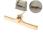 10 PC Borsa Accessori hardware Lucchetto da infilare Lucchetto in metallo, Mortise Metal Lock