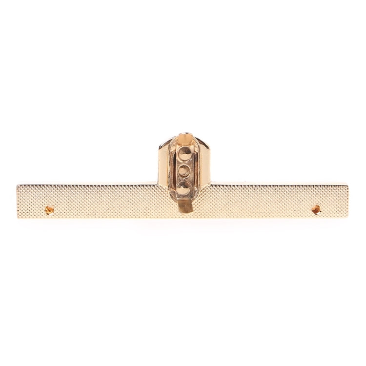 10 PC Borsa Accessori hardware Lucchetto da infilare Lucchetto in metallo, Mortise Metal Lock