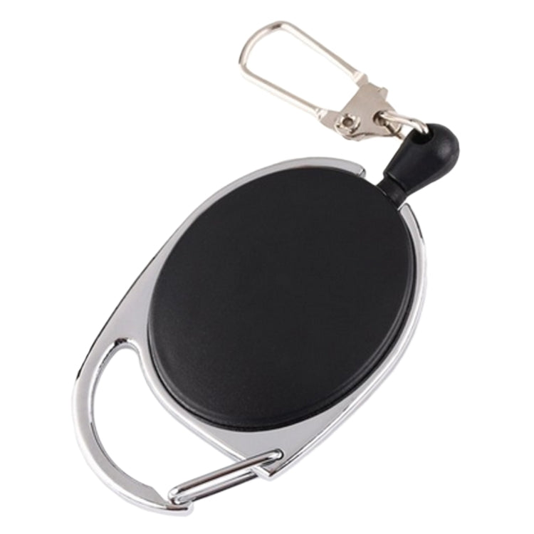 5PCS Portachiavi con fune telescopica per esterni Portachiavi antifurto EDC Portachiavi con ritorno a catena retrattile