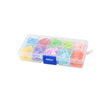 Maglione di plastica colorata tessitura accessori per utensili manuali fai da te fibbia con contrassegno a spillo, 120 PCS