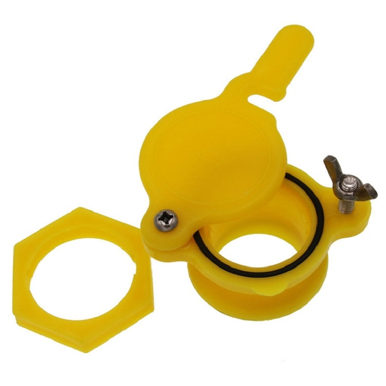 Honey Machine PP Stream Honey Mouth Flow Honey Valve Faucet Strumento per apicoltura, Flow Honey Machine