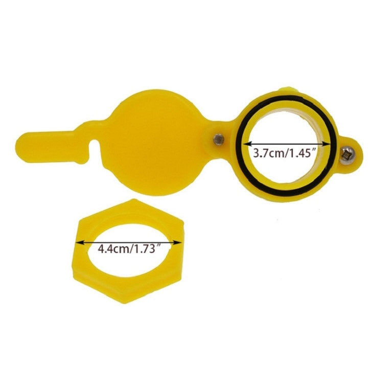 Honey Machine PP Stream Honey Mouth Flow Honey Valve Faucet Strumento per apicoltura, Flow Honey Machine