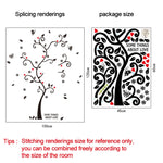 3D fai da te rimovibile foto albero adesivi murali in PVC murale Art Home Decor, Photo Tree