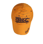 Berretto da baseball con grondaia curva regolabile con motivo a lettera ricamata, circonferenza della testa: 54-62 cm