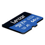 Lexar 633x 64GB Registratore di guida ad alta velocità Scheda di memoria per telefono cellulare dedicata DVR Scheda TF, 64GB