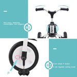 Ride On Toys Triciclo per bambini Bicicletta pieghevole per bambini Scooter per bambini, Baby Tricycle