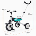 Ride On Toys Triciclo per bambini Bicicletta pieghevole per bambini Scooter per bambini, Baby Tricycle