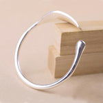 Braccialetti aperti con polsini a foglia Braccialetti da donna Bracciale di lusso con gioielli in argento vintage
