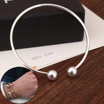 Bracciale con apertura in lega di rame Great Ball per donna