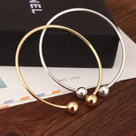 Bracciale con apertura in lega di rame Great Ball per donna