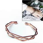 Braccialetti con bracciale multistrato con ciondoli aperti vintage