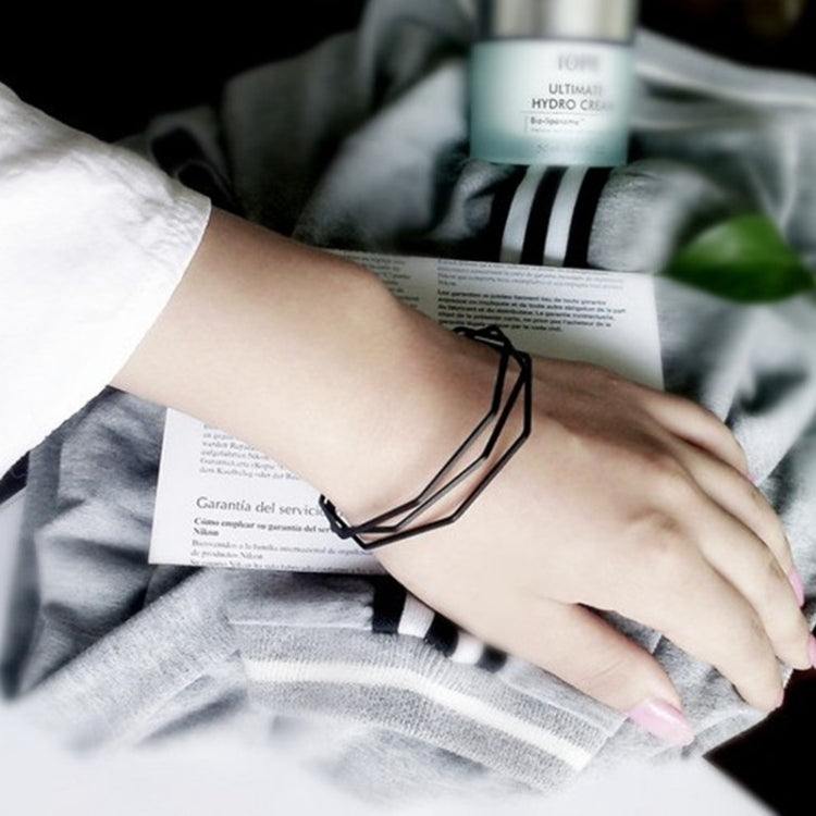 Braccialetti con bracciale multistrato con ciondoli aperti vintage