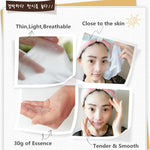 10 PCS Maschera per il viso all'uovo Maschera per il viso idratante liscia Controllo dell'olio Riduci i pori Sbiancamento Illumina la maschera Cura della pelle
