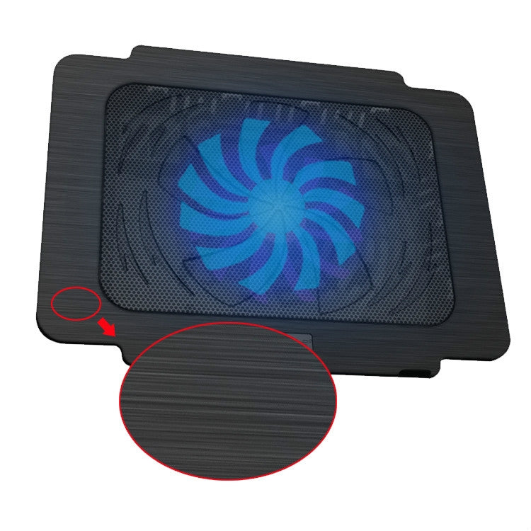 COOLCOLD K16 Staffa di regolazione del raffreddamento muto per radiatore per laptop