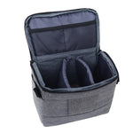 Borsa per fotocamera DSLR impermeabile per fotocamera Nikon Canon SONY Panasonic ecc, Small, Large