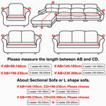 Copridivano in tessuto felpato, fodera per divano spessa, copridivano elastico, non inclusa federa, 1 seat 90-140cm, 2 seat 145-185cm, 3 seat 190-230cm