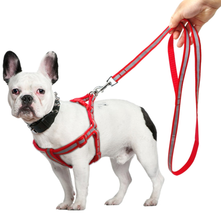 Set di guinzagli per cani riflettenti in nylon per cani di taglia piccola e media, S, M