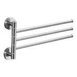 Portasciugamani girevole in acciaio inossidabile Portasciugamani da bagno Cucina Portasciugamani lucidato a parete, Brushed Two Poles, Brushed Three Poles, Brushed Four Poles, Brushed Five Poles, Black Brushed Four Poles, Black Brushed Five Poles