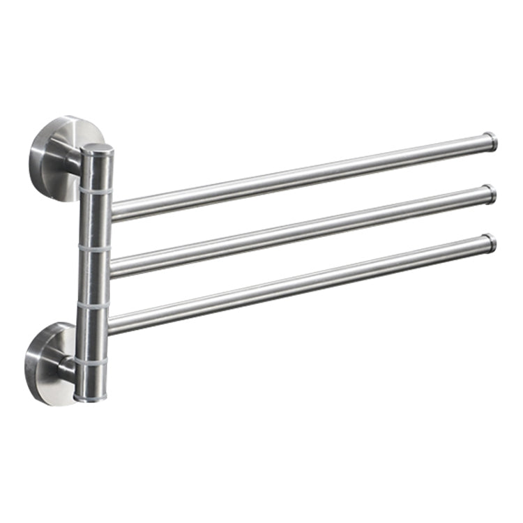 Portasciugamani girevole in acciaio inossidabile Portasciugamani da bagno Cucina Portasciugamani lucidato a parete, Brushed Two Poles, Brushed Three Poles, Brushed Four Poles, Brushed Five Poles, Black Brushed Four Poles, Black Brushed Five Poles