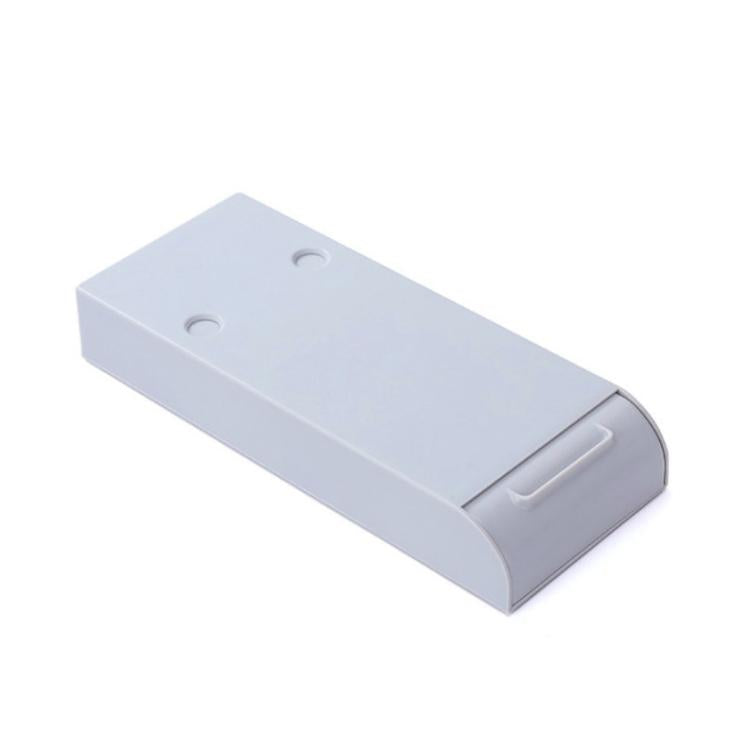 2 pezzi di scatola di immagazzinaggio del cassetto inferiore della casa, scatola di cancelleria per studenti, scatola di immagazzinaggio dei detriti di pasta nascosta da scrivania