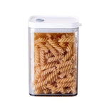 Barattolo sigillato trasparente per uso domestico a grana grossa Barattolo per la conservazione di alimenti per uso alimentare Barattolo per la conservazione di snack di frutta secca con coperchio, 700ml, 1100ml, 1500ml