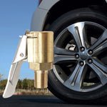 Connettore del morsetto della clip della valvola della pompa del mandrino dell'aria del pneumatico della ruota della gomma dell'automobile, Inflator Pump Connector