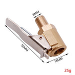 Connettore del morsetto della clip della valvola della pompa del mandrino dell'aria del pneumatico della ruota della gomma dell'automobile, Inflator Pump Connector