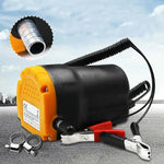 24 V 60 W Olio/petrolio Fluido Coppa Estrattore Scavenge Scambio Pompa di Trasferimento Pompa di Trasferimento di Aspirazione + Tubi per Auto Car Boat Mot, 24V
