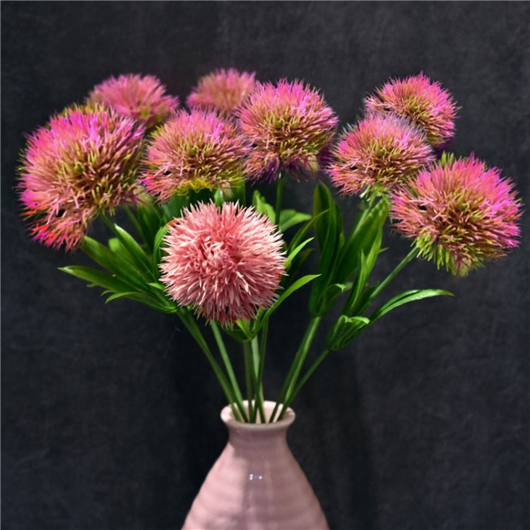 10 pezzi di fiori artificiali di dente di leone, fiori di plastica, decorazione per la casa, San Valentino