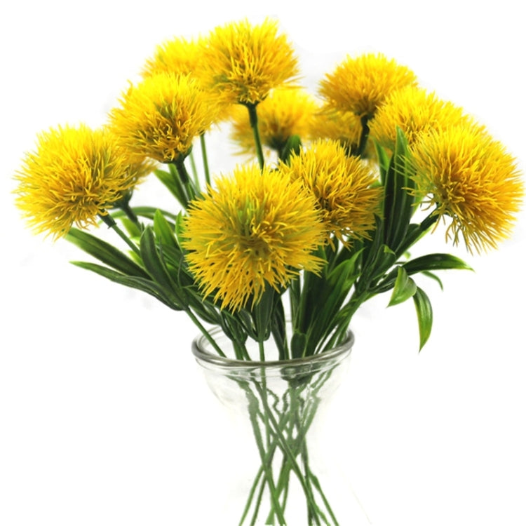 10 pezzi di fiori artificiali di dente di leone, fiori di plastica, decorazione per la casa, San Valentino