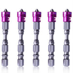 5 pezzi 65mm bobina magnetica in acciaio legato punta a croce testa singola trapano elettrico testa per cacciavite elettrico