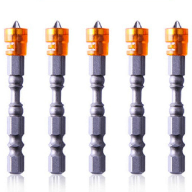 5 pezzi 65mm bobina magnetica in acciaio legato punta a croce testa singola trapano elettrico testa per cacciavite elettrico