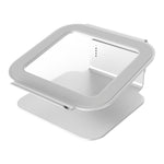 Supporto di raffreddamento per laptop in lega di alluminio regolabile in altezza Supporto per notebook ergonomico da 10-17 pollici con rotazione a 360° per MacBook Air Pro, 360 Rotation