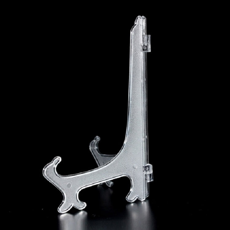 Supporto per cornice in plastica alta trasparente da 10 pezzi, 3 inch, 4 inch, 5 inch, 6 inch, 7 inch, 8 inch, 9 inch, 10 inch, 11 inch