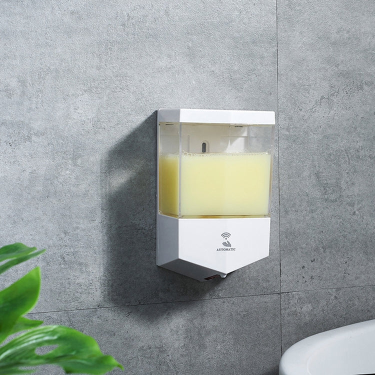 Dispenser di sapone a parete a induzione automatica intelligente per sterilizzatore lavamani senza contatto per WC, consegna a colori casuali, Induction Soap Dispenser