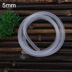 Tubo flessibile per pompa di ossigeno in silicone morbido 4x6mm per tubo di aerazione del filtro della pompa di aria professionale per acquario di pietra a bolle d'aria, 1m, 3m, 5m, 10m
