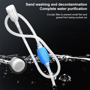 1.6m Semplice e pratico Sifone Tubo di aspirazione Filtro Acquario Scambiatore d'acqua, Aquarium Water Changer