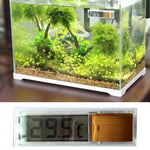 Termometro per acquario per acquario, misurazione elettronica digitale della temperatura LCD multifunzionale 3D