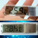 Termometro per acquario per acquario, misurazione elettronica digitale della temperatura LCD multifunzionale 3D