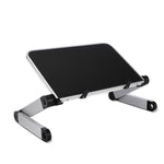 Supporto universale per laptop pieghevole in lega di alluminio con regolazione a 360 gradi