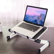 Supporto universale per laptop pieghevole in lega di alluminio con regolazione a 360 gradi