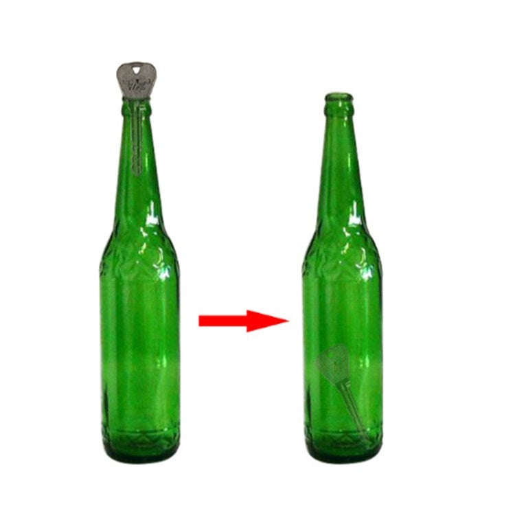 2 pezzi chiave in bottiglia puntelli magici chiavi magiche deformabili, Key Into Bottle