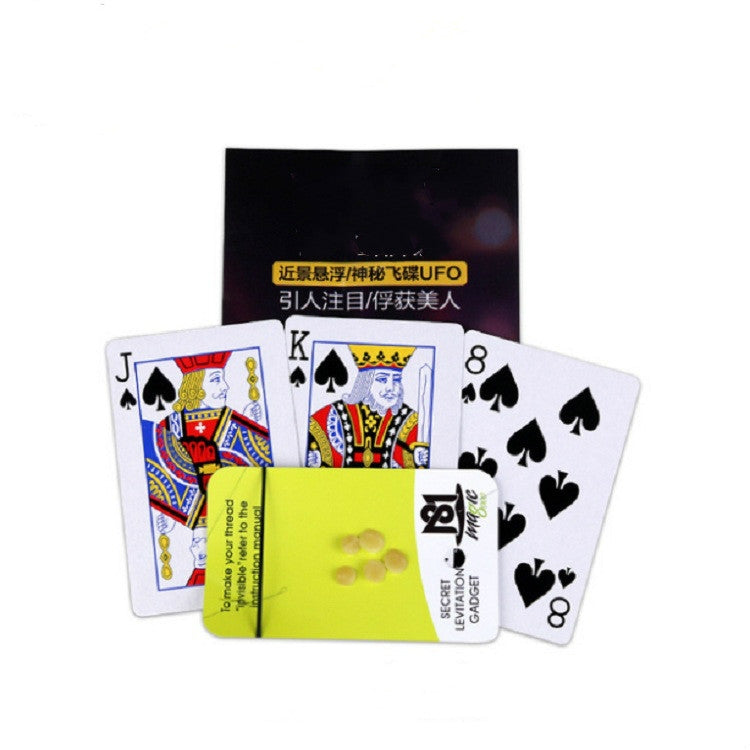 Puntelli magici sospesi per giochi di prestigio