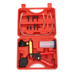2 in 1 kit tester per pompa a pistola a vuoto per sostituzione dello spurgo del liquido dei freni, 2 in 1 Brake Fluid Bleeder
